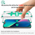Deppa [2 Pack Premium Screen Protector for Iphone Tempered Glass 3D Edge to Edge Full Coverage |Case Compatible| with Easy Install Kit Tray [Video...