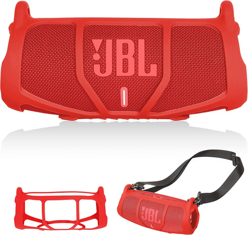 GETGEAR Silicone Cover Sleeve for JBL Charge 5 - Portable Bluetooth Speaker, Featured Design with More Protection, Best Matching in Shape and Colo...