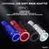 Shifter Knob Adapter M12x1.25 Shift Knob Adapter Aluminum Alloy Shifter Knob Adapter Kit for Most Non-Threaded Manual Transmission (Blue)...