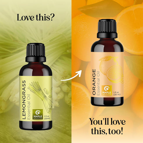 Pure Refreshing Lemongrass Essential Oil - Aromatherapy Lemongrass Oil for Hair Nails and Skin plus Potent Natural Aromatic Essential Oil for Diff...