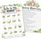 Hadley Designs Hilarious Baby Shower Games Set – 25 Double-Sided Cards for 25 Guests, 2 Games, Baby Animal Matching, Nursery Rhyme, Gender Neutral...