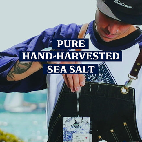 Flaky Sea Salt - 8.8 oz of Large Flake Salt - Hand Harvested on Vancouver Island - Perfect for Seasoning, Baking, Cooking, and Finishing - All Nat...