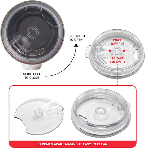 BYO by BUILT 20 Ounce Double Wall Stainless Steel Tumbler Gunmetal 5212988...