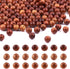 400pcs/Box Natural Round Wood Scentedros Beads 6mm Undyed Waxed Ball Spacer Beads Wooden Loose Beads for DIY Jewelry Crafts Making, Sienna...