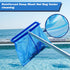 Pool Skimmer- Pool Skimmer Net without Pole, Swimming Pool Leaf Skimmer Net with Reinforced Frame, Larger Capacity Pool Nets for Cleaning...