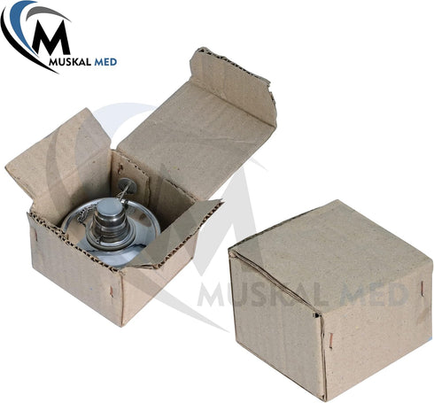 Dental Alcohol Lamp Stainless Steel Alcohol Burner Lamp Dental Lab Equipment Heating Come with Metal Cap 100ml DS-1456...