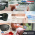 proSPORT Z87.1 Bifocal Safety Sunglasses ANSI for Men Women Readers Sport Wrap Dark Gray Smoke Black +1.50 +2.00 +2.50 +3.00...