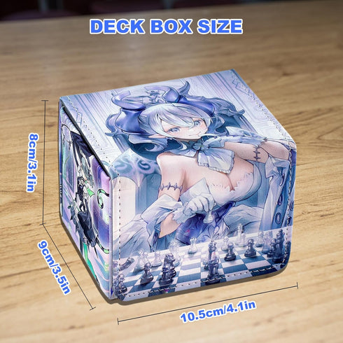 Labrynth ygo Card Deck Box Fits MTG?100+ Card Storage Box Trading Card Games PU Leather Card Storage Box Premium Card Deck Case...