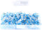 iExcell 100 Pcs Blue All Purpose Craft Clips - Best for Sewing, Quilting, Crafters, Crochet, Knitting...