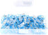 iExcell 100 Pcs Blue All Purpose Craft Clips - Best for Sewing, Quilting, Crafters, Crochet, Knitting...