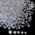 1700pcs Bicone Crystal Beads 2mm 3mm 4mm 5mm 6mm Crystal Glass Bulk Faceted Beads for Necklace Bracelet Earrings DIY Jewelry Crafts Making Supplie...
