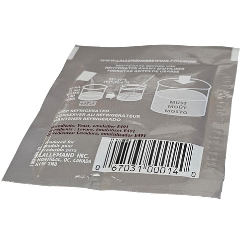 Lalvin Bourgovin RC 212 Wine Yeast, 5 grams - 5-Pack...