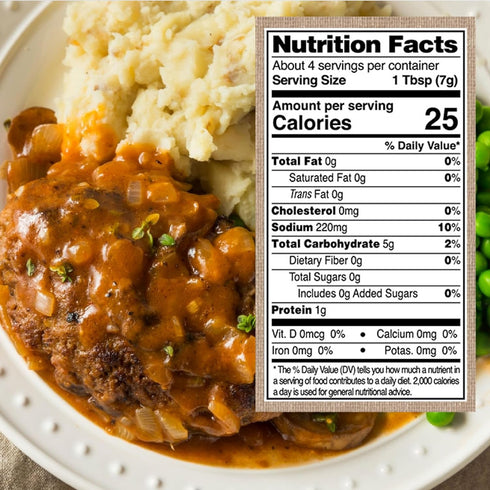 Roads End Organics Delicious Golden Organic Gravy Mix - Vegetarian Gravy Mix Packets, Vegetarian Gravy Powder, Vegan Gravy Packets - 1 Oz (Pack of...