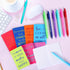 Funrous 32 Pcs Motivational Quote Pens Inspirational Notepads Mini Motivational Journal with Ballpoint Pen Small Notebooks Gift Set for Student Me...
