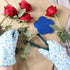 Rose Leaf Thorn Stripper Set of 3 Pcs with Metal Rose Stem Thorn Stripping Tool, Plastic Thorn Remover Tool & Garden Gloves...
