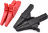 10Pcs 1000V 32A Heavy Duty Full Insulated Automotive Car Battery Alligator Clips Electrical Test Clips with 4mm Banana Jack Socket for Multimeter ...