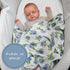 Swaddle Blanket | 100% Muslin Cotton | Newborn and Baby Nursery Essentials for Girls, Registry | Hydrangea Print...