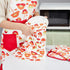 Oven Mitts and Potholders Dish Towles Set 100% Cotton for Perfect for Gifting, Baking, and Everyday Cooking Durable Heat Resistant for Kitchen and...