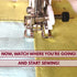 Madam Sew Open Toe Walking Foot for Quilting and Sewing Through Multiple Layers & Match Prints | Walking Foot Sewing Machine for Low-Shank Sewing ...