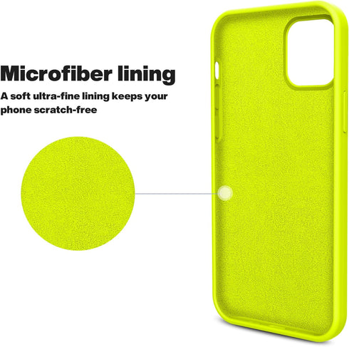 OTOFLY for iPhone 12 Pro Max Case, Military-Grade Protection, Shockproof Silicone, Anti-Fingerprint & Anti-Slip, Phone Case for iPhone 12 Pro Max,...