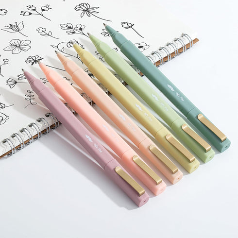 Mr. Pen- Aesthetic Pens, 6 Pack, Black Ink, Fast Dry, No Smear Bible Pens No Bleed Through, Fine Point Pen, Ballpoint Pens Ballpoint, Fine Tip Pen...