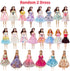 13 Pcs Doll Clothes and Accessories for 11.5 Inch Girl Dolls Outfit Including 4 Dresses,2 Tops,2 Pants, A Pair of Pajamas,A Blue Coat,A White Tank...