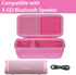 co2CREA Hard Case Replacement for BolaButty X-GO C27C Bluetooth Speaker IPX5 Waterproof Speaker (Pink)...
