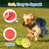 Dog Squeaky Toys Latex Squeaky Dog Balls for Small Puppy Chewing Rubber Soft Fun Emoji Dog Balls for Corgi Pet Dogs (6 PCS)…...