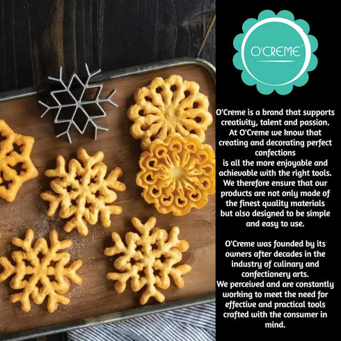 O'Creme Halloween Pumpkin Rosette Iron...