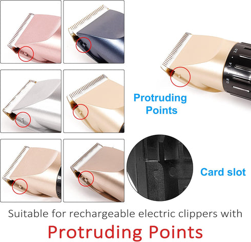 CR8GR8 Dog Grooming Clippers Hair Clipper Combs Guides Low Noise Professional Pet Attachments Replacement Guards 19mm(New)...