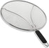 13" Grease Splatter Screen for Cooking | Stainless Steel Oil Splatter Guard and Ultra-Fine Mesh Protects Skin from Burns | TPR Tight-Grip Handle (...