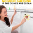 Dishwasher Magnet Clean Dirty Sign Indicator - Clean Dirty Dishwasher Magnet - Kitchen Dish Washer Magnet - Waterproof and Double Sided Flip with ...