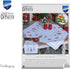 Vervaco Cross Stitch Kits for Adults, Tablecloth, Embroidery with Template, 100% cotton Embroidery Thread, 31.50 x 31.50 Inches, Christmas Trees.....