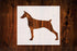 Doberman Style Design Stencil, 8-Inch, Reusable Mylar Cutout for Art, Crafts & DIY Projects...