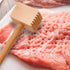 HIC Kitchen Wooden Meat Tenderizer Mallet Marinating Prep Tool, Double Sided, FSC-Certified Beechwood, 12.5-Inches...
