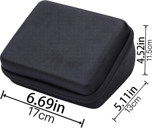co2CREA Hard Case Replacement for Omron 3 Series Omron M2 Classic Upper Arm Blood Pressure Monitor BP7100 BP710N HEM-7120 Hem-7121 HEM-7124...
