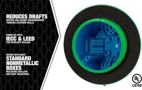 Southwire MDSKRC Ceiling Draft Seal Kit...