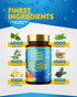 AJS Immune Support Supplement with Quercetin 4000mg with Nac Greentea Cordycepscitrus Elderberry Selenium Bromelain Echinacea Turmeric Resveratrol...