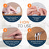 GLUIT Adhesive Desktop Cable Organizer Versatile Cord Holders Wire Clips and Cable Holder Cord Organizer for Desk Table Accessories Office Spaces ...