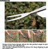GREBSTK Garden Manual Weeding Tools Stainless Steel Beech Handle Shovel for Weeding, Cultivating, Transplanting, Digging...