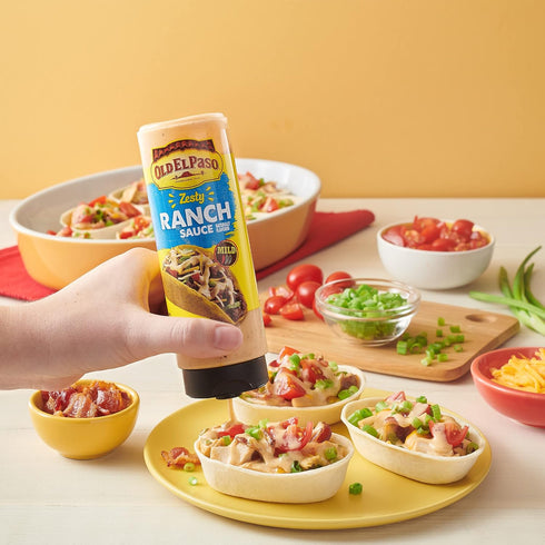 Old El Paso Taco Sauce, Zesty Ranch Sauce, Squeeze Bottle, 9 oz....