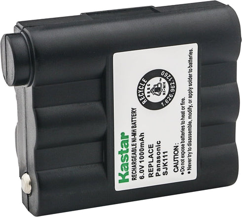 Kastar 2-Pack Replacement Battery for Midland BATT5R / AVP7 / FRS-005 / LXT210 / GXT-300 / GXT-325 / GXT-550 / GXT-555 / GXT-700 / GXT-710 / GXT72...