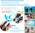 AiRunTech Waterproof Case, Waterproof Cell Phone Dry Bag Compatible for iPhone 14/13/12/12 Pro Max/11/11 Pro/SE/Xs Max/XR/8P/7 Galaxy up to 7.0", ...
