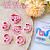 Keoker Clay Cutters for Polymer Clay Jewelry, hoop Polymer Clay Cutters for Earrings jewelry Making, 5 Shapes Potted Plant Clay Earrings Cutters, ...