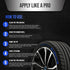Color Tire Paint Pen - Waterproof Permanent Paint Pens for Car Wheels Lettering | Car Wash Safe and Durable | Made in Japan (Blue, 1 Pen)...
