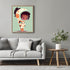 Posterizer 1 pcs-lttle astronaut girl-Abstract & Modern Art-Kids Room Art-Gift for Daughter, Son, Kids-decor for nursery toddlers kids room- UNFRA...