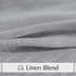 FMFUNCTEX Linen Semi Sheer Grey Curtains for Bedroom Living Room, Gray Curtain Panels 72 Inches Length Sheer Linen Textured Window Drapes Farmhous...