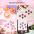 NUOMI 1 Inch Super Mini Cupcake papers Liners Baking Cups 1000 Pack Muffin Lining Wrappers, Pink...