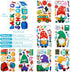 Naler Back to School Decorations Window Clings, 9 Sheets Glueless Window Clings for Classroom Static Double-Sided Window Clings Stickers for Welco...