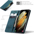 Kowauri Flip Case for Galaxy S21 Ultra - Leather Wallet With Card Slot and Magnetic Closure for Samsung Galaxy S21 Ultra 5G (Teal)...